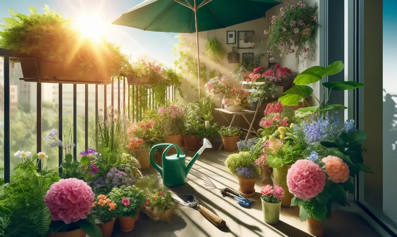 Jak prawidłowo dbać o kwiaty rosnące na balkonie w czasie upałów?